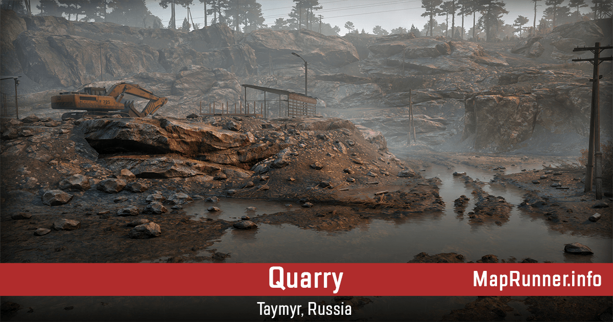Quarry - Taymyr, Russia | SnowRunner Interactive Map
